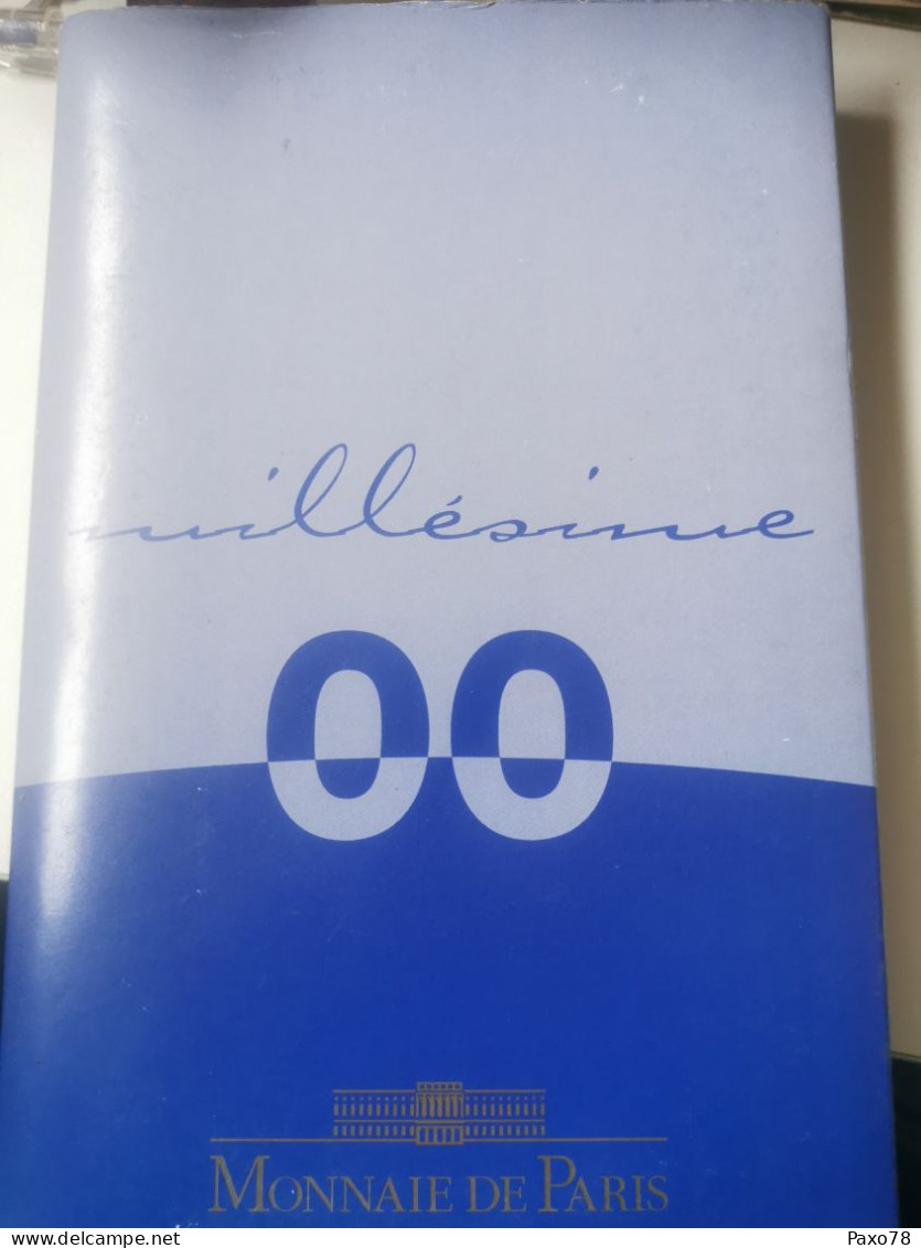 Série En Euros De Pièces Françaises Courantes 2000, Qualité Épreuve - Other & Unclassified