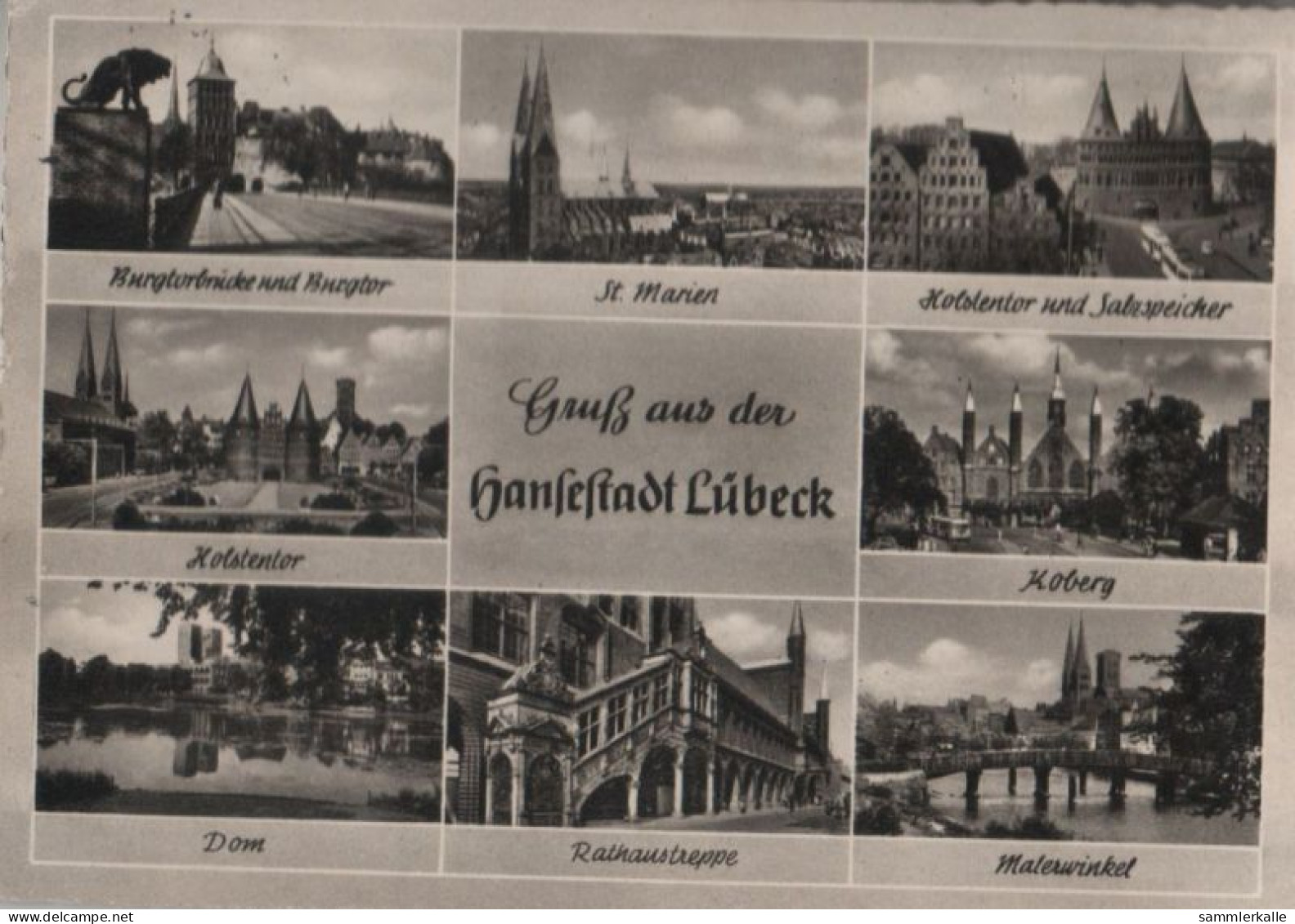 53934 - Lübeck - U.a. Dom - 1957 - Luebeck