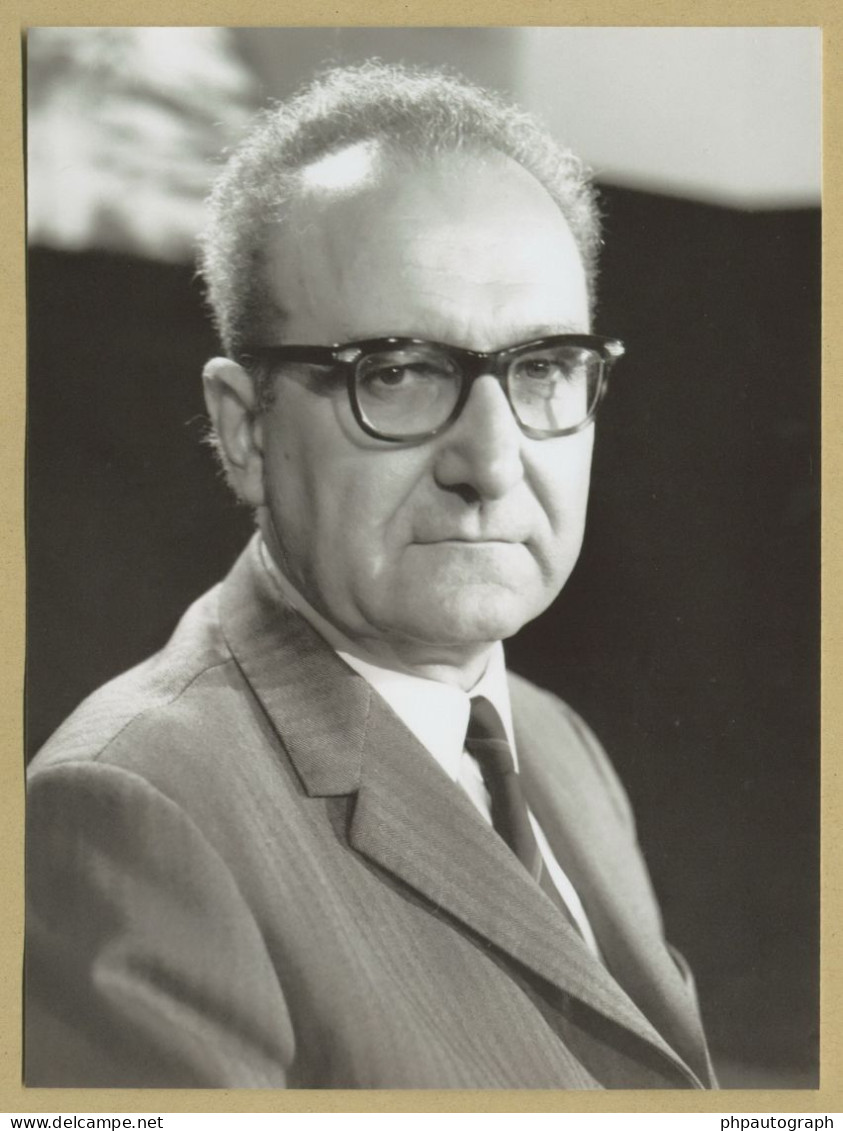 Roger Garaudy (1913-2012) - Philosophe & Politicien - Carte Dédicacée + Photo - Ecrivains