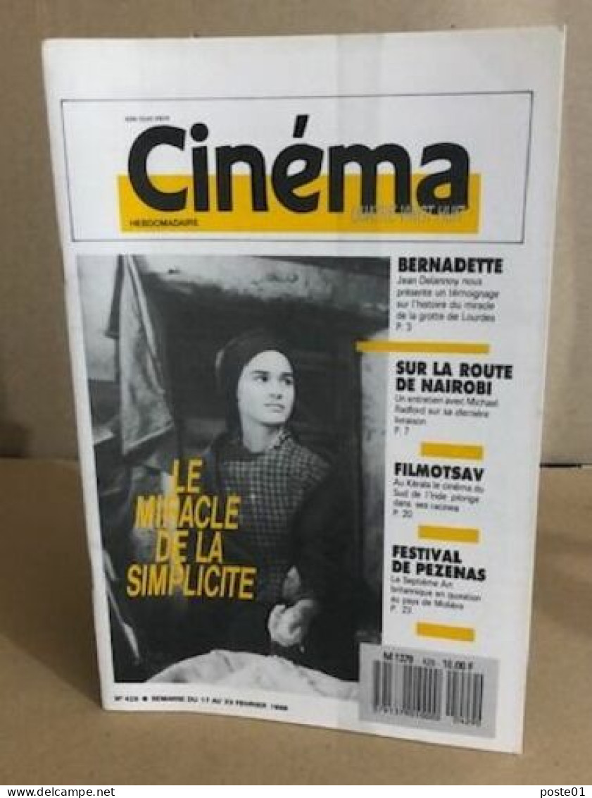 Revue Hebdomadaire De Cinéma N° 429 - Film/ Televisie