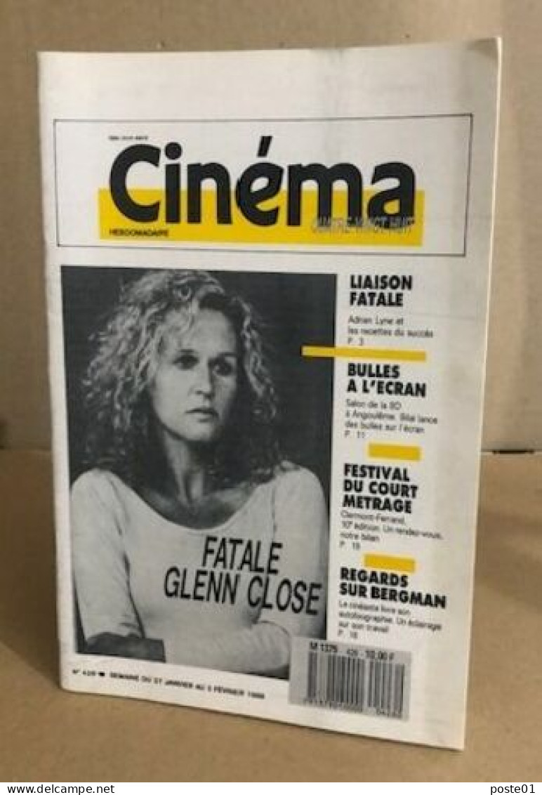 Revue Hebdomadaire De Cinéma N° 426 - Cine / Televisión