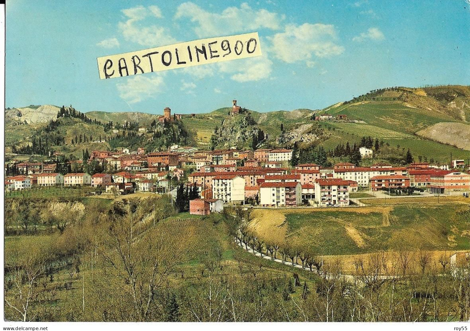 Emilia-romagna-ravenna-brisighella Il Belvedere Visto Dall'albergo Terme Anni 70 - Otros & Sin Clasificación