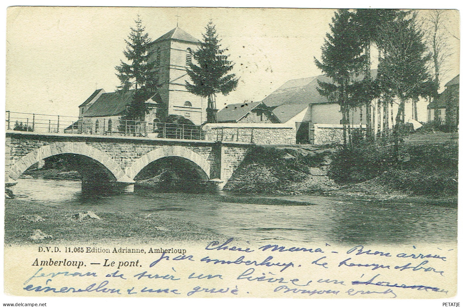 Amberloup , Le Pont - Sainte-Ode