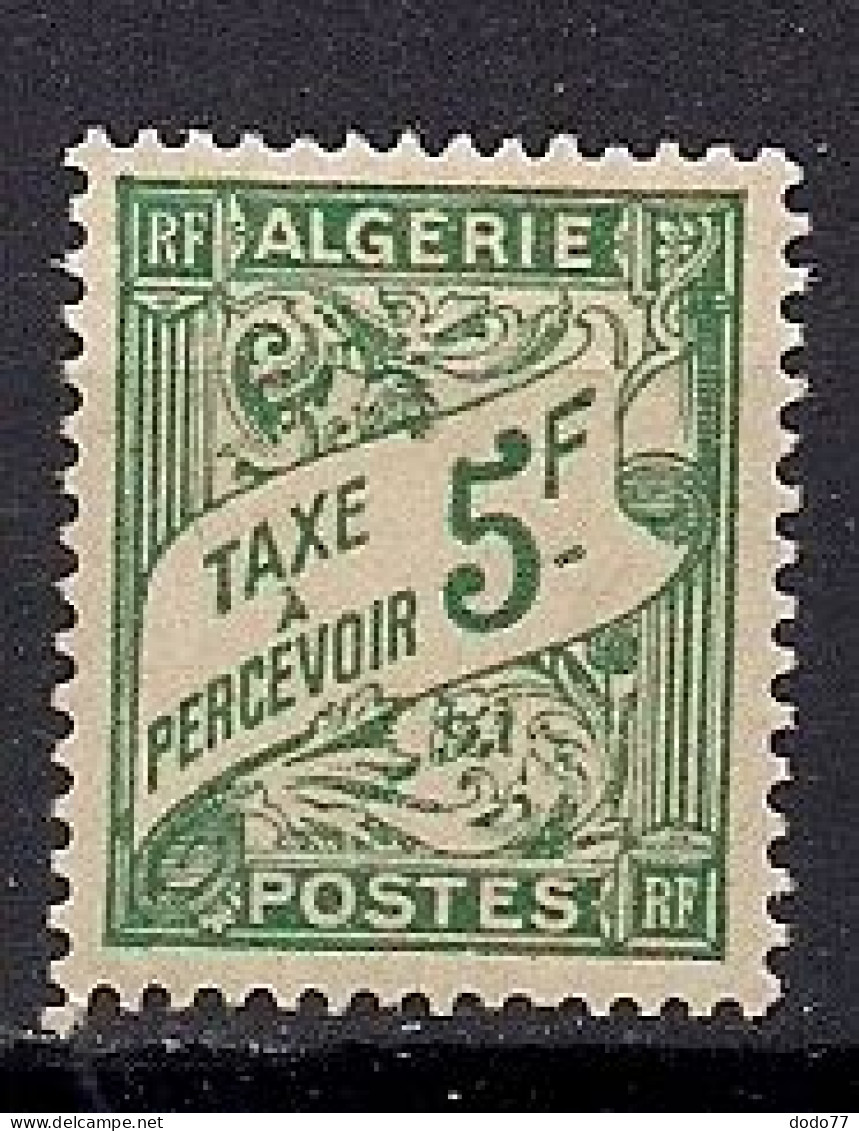 ALGERIE TIMBRE TAXE    NEUF **  SANS TRACES DE CHARNIERES - Postage Due