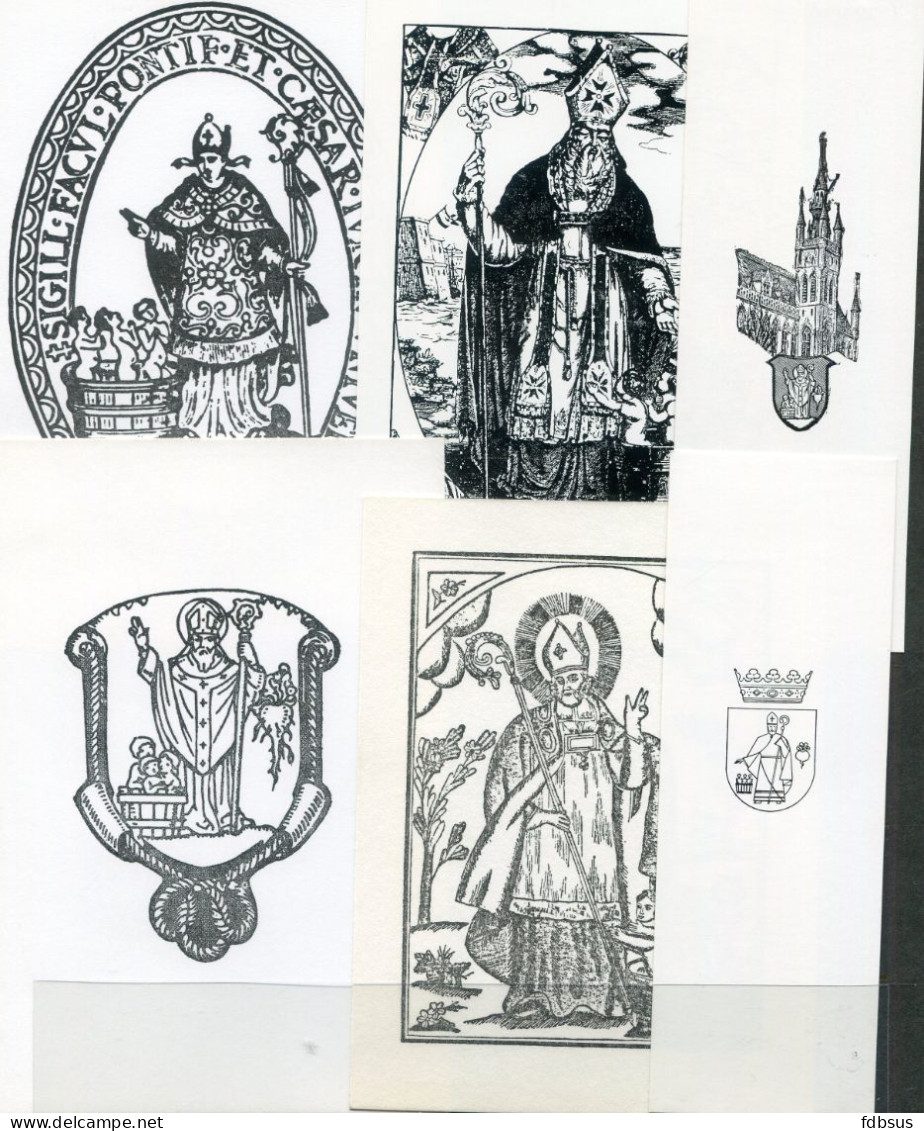 Verzameling kaarten, en andere van SINTERKLAAS - SAINT NICOLAS - SAN NICOLAOS - SAINT NICOLA - NICOLAAS NICOLAUS