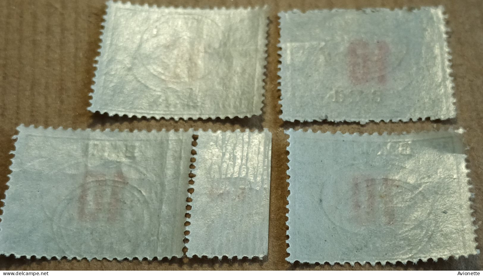 Magyar Kir Posta / Surcharge Regatul Romaniei Bani 10 Filler (4 Timbres Neufs) - Unused Stamps