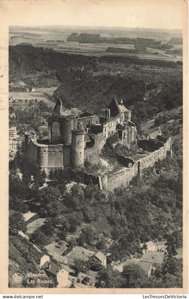 LUXEMBOURG - Vianden - Les Ruines - Vue Sur Le Village - Château - Carte Postale Ancienne - Vianden