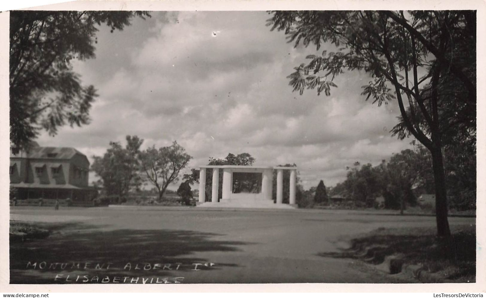 CONGO - KINSHASA (EX ZAIRE) - Monument Albert Ier - Elisabethville - Vue Sur Un Monument - Carte Postale Ancienne - Lubumbashi