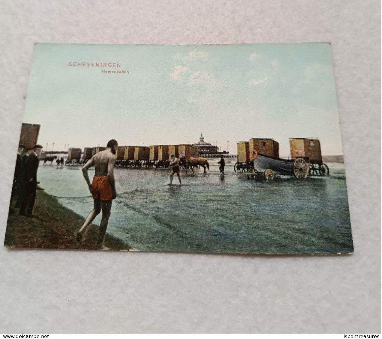 ANTIQUE POSTCARD NETHERLANDS SCHEVENINGEN - HEERENBADEN  UNUSED - Scheveningen