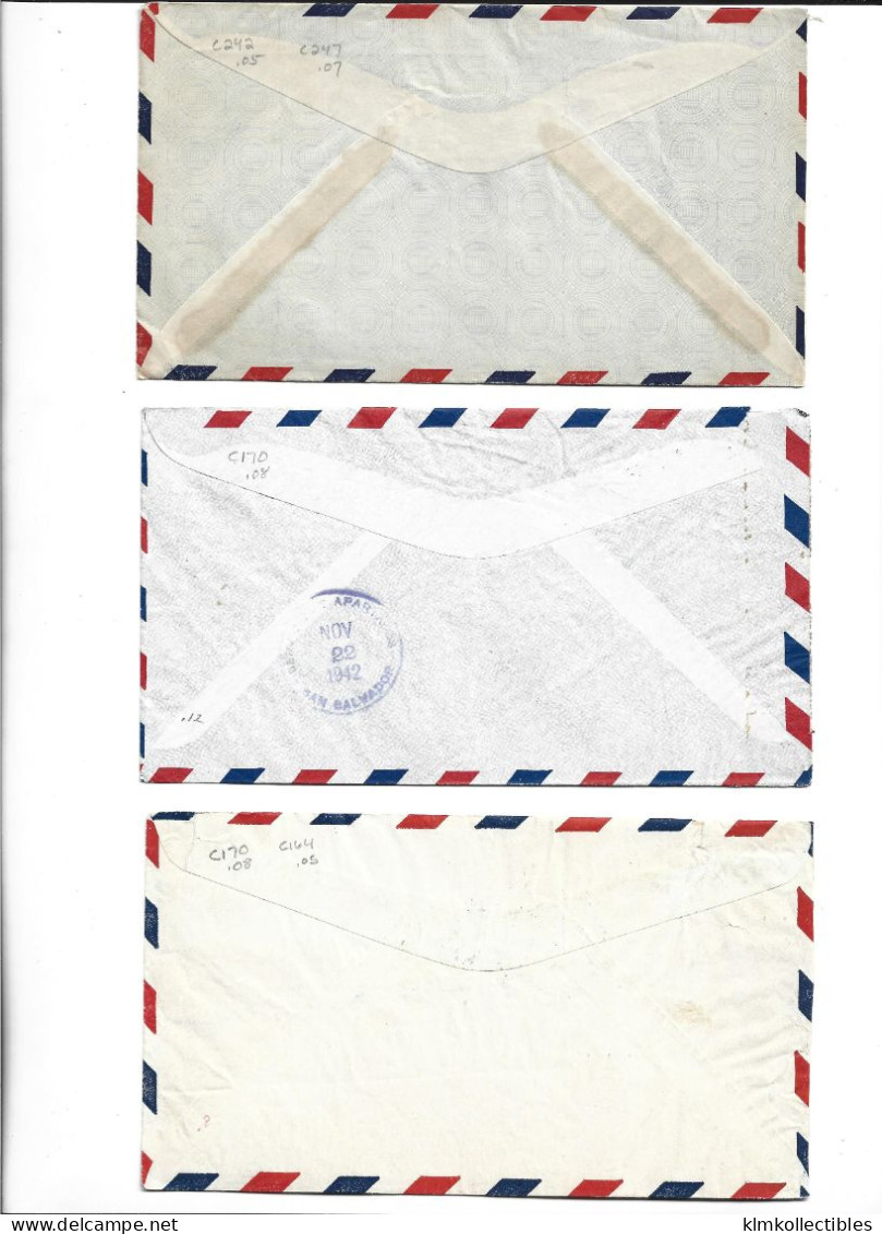 NICARAGUA - POSTAL HISTORY LOT 6 COVERS - AIRMAIL - Nicaragua