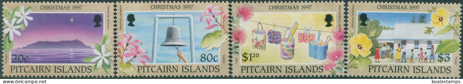 Pitcairn Islands 1997 SG522-525 Christmas Set MNH - Islas De Pitcairn