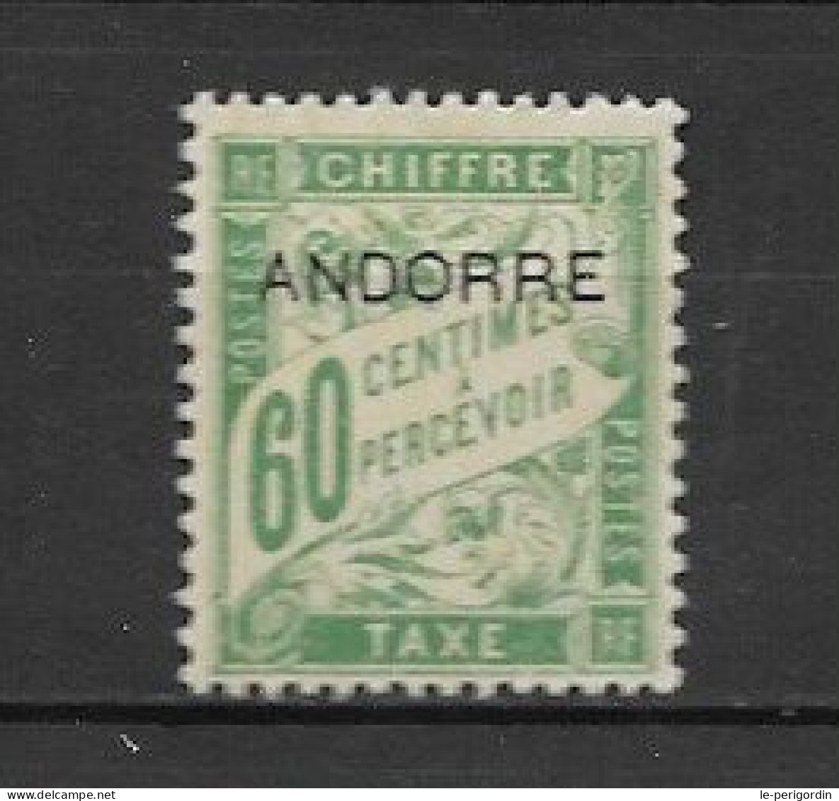 Andorre Fr Taxe No 5 , Neuf , ** , Sans Charniere , Ttb . - Unused Stamps
