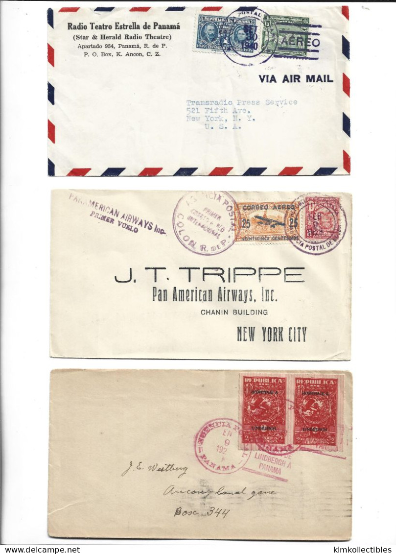 PANAMA - POSTAL HISTORY LOT - Panamá