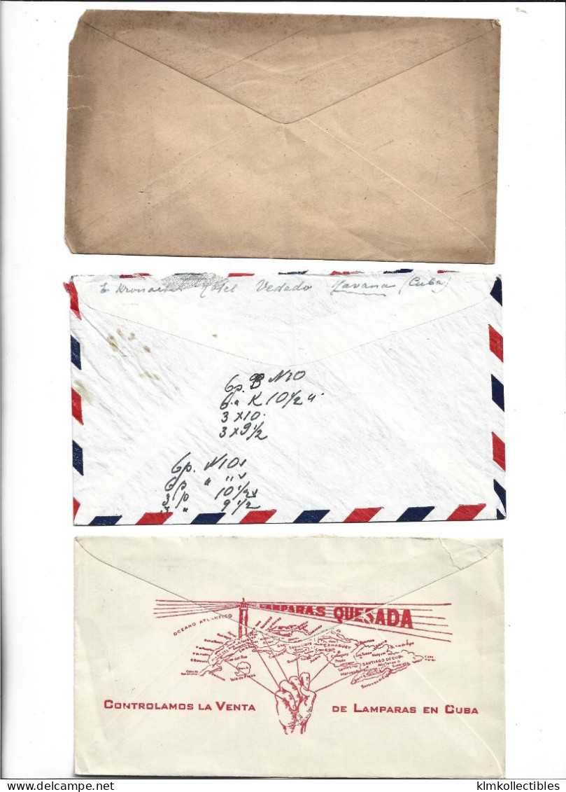 CUBA - POSTAL HISTORY LOT - Other & Unclassified