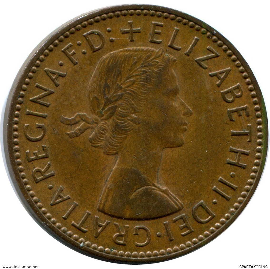 HALF PENNY 1965 UK GBAN BRETAÑA GREAT BRITAIN Moneda #BA994.E.A - C. 1/2 Penny