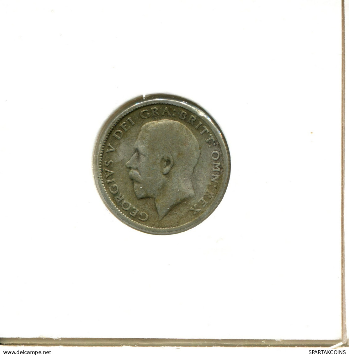 SIXPENCE 1921 UK GROßBRITANNIEN GREAT BRITAIN SILBER Münze #AX667.D.A - H. 6 Pence