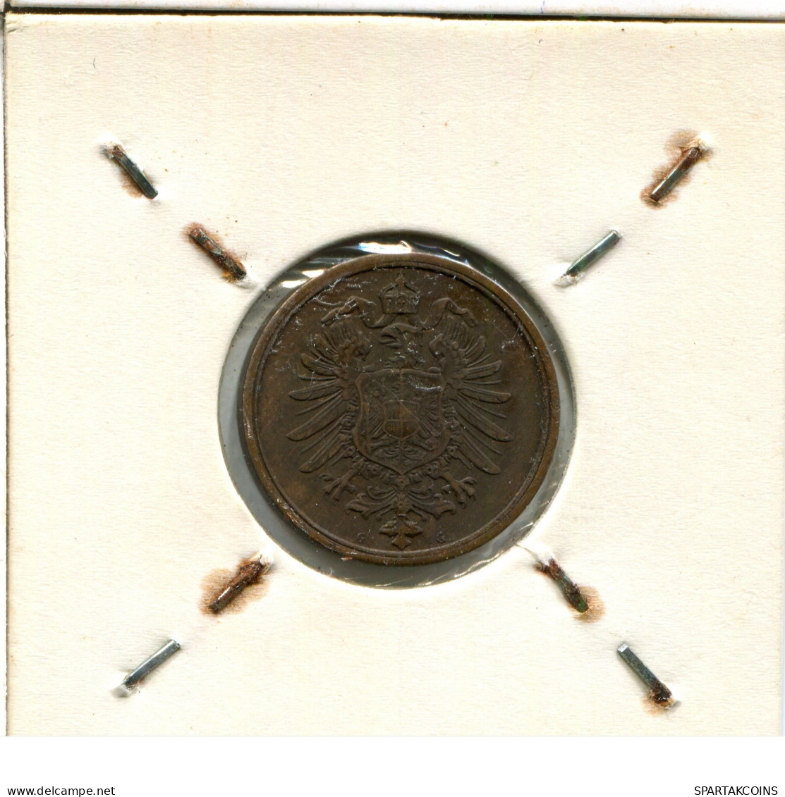 2 PFENNIG 1874 G DEUTSCHLAND Münze GERMANY #AW452.D.A - 2 Pfennig
