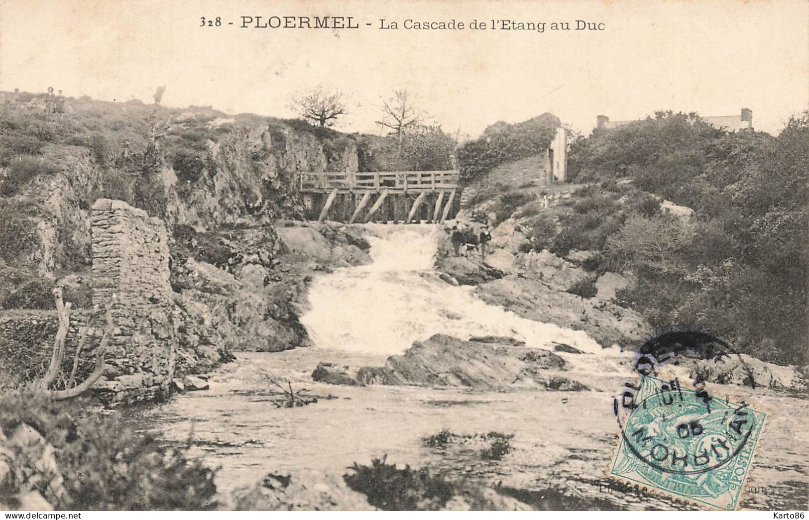 Ploërmel * La Cascade De L'étang Au Duc * Passerelle - Ploërmel