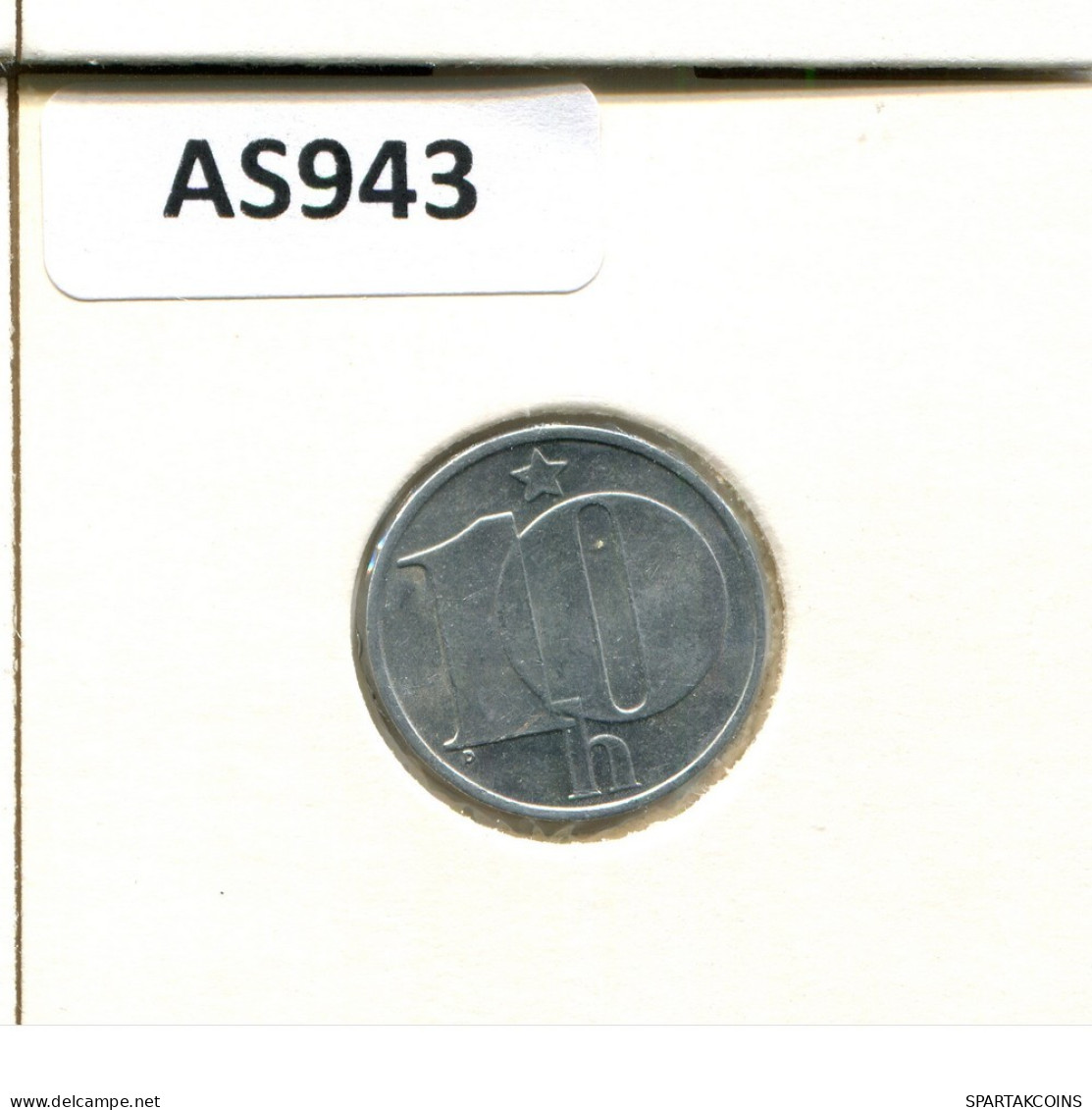 10 HALERU 1989 CZECHOSLOVAKIA Coin #AS943.U.A - Checoslovaquia