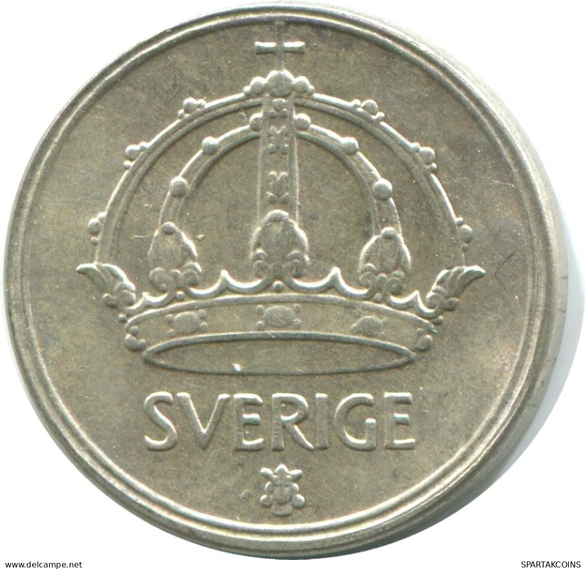 25 ORE 1950 SUÈDE SWEDEN ARGENT Pièce #AC498.2.F.A - Svezia