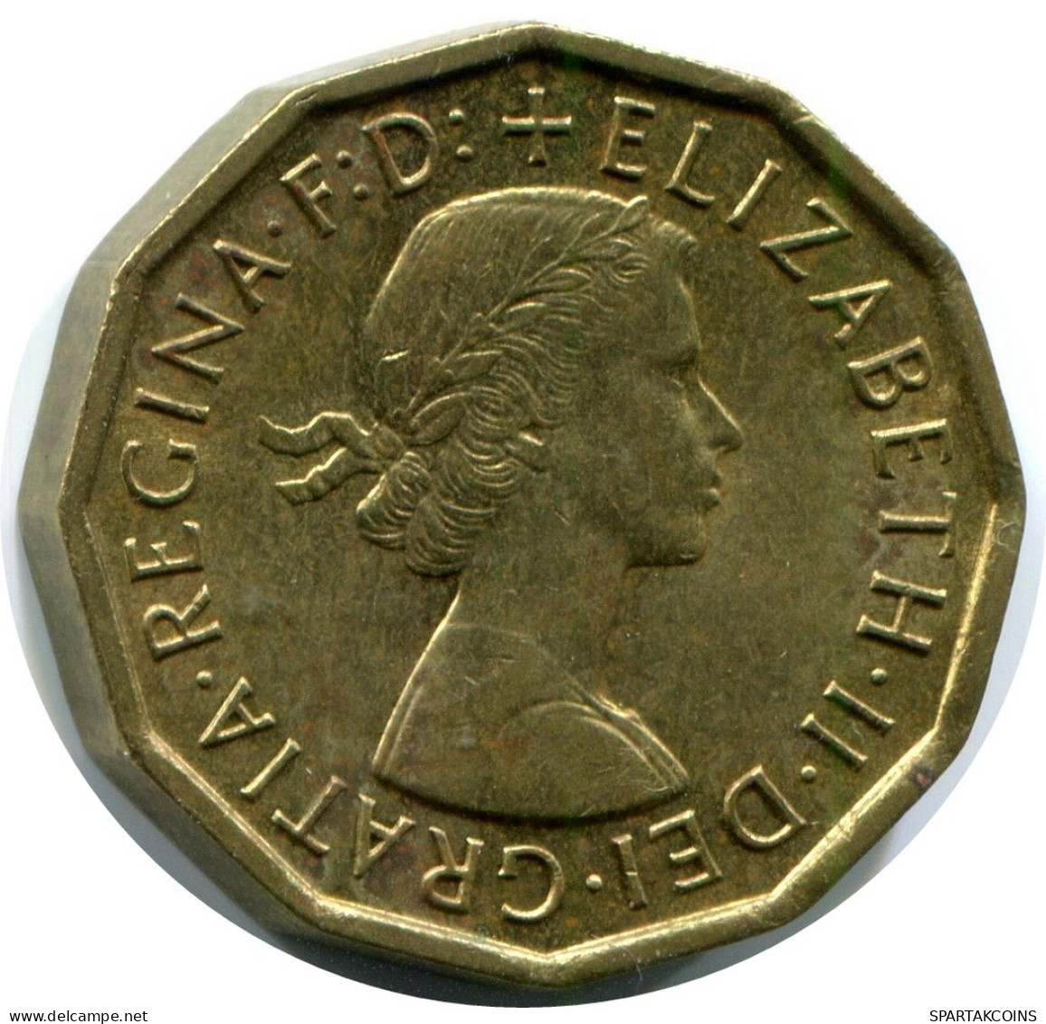 THREEPENCE 1967 UK GBAN BRETAÑA GREAT BRITAIN Moneda #AZ010.E.A - F. 3 Pence