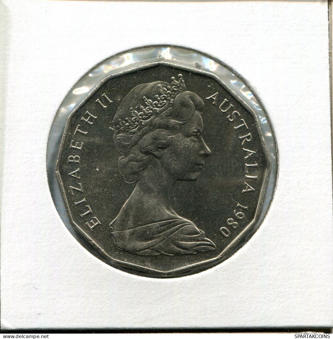 50 CENTS 1980 AUSTRALIA Coin #AR410.U.A - 50 Cents