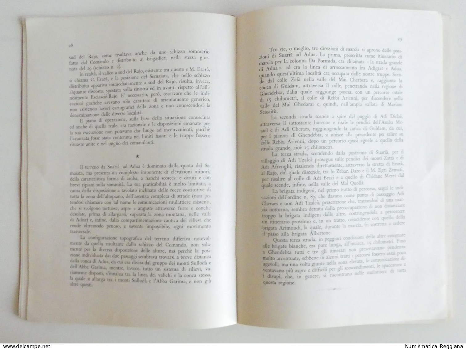 Colonnello A. Bronzuoli - Adua 1935 Anno XIII - Altri & Non Classificati