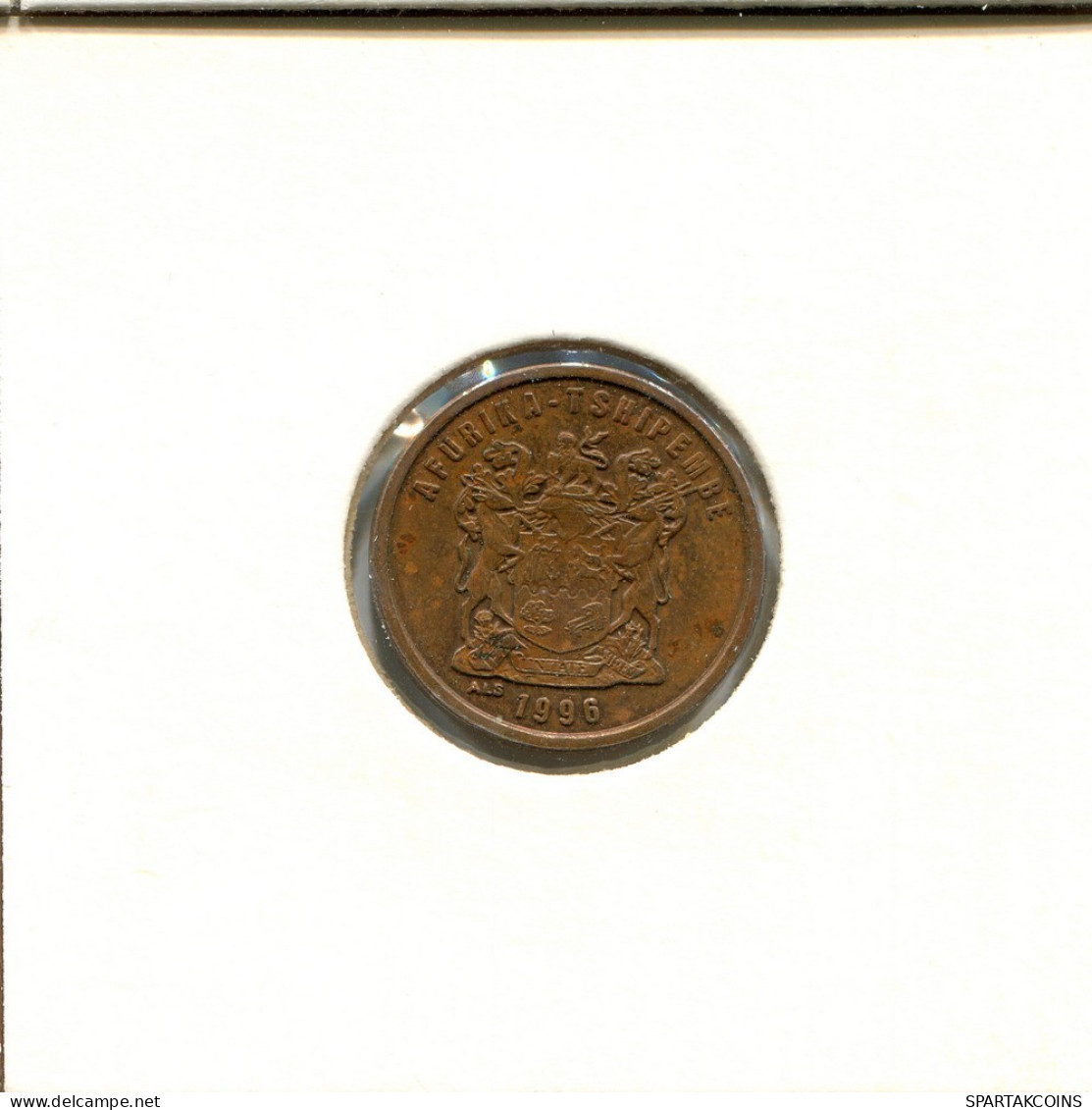 2 CENTS 1996 SUDAFRICA SOUTH AFRICA Moneda #AT128.E.A - Sud Africa