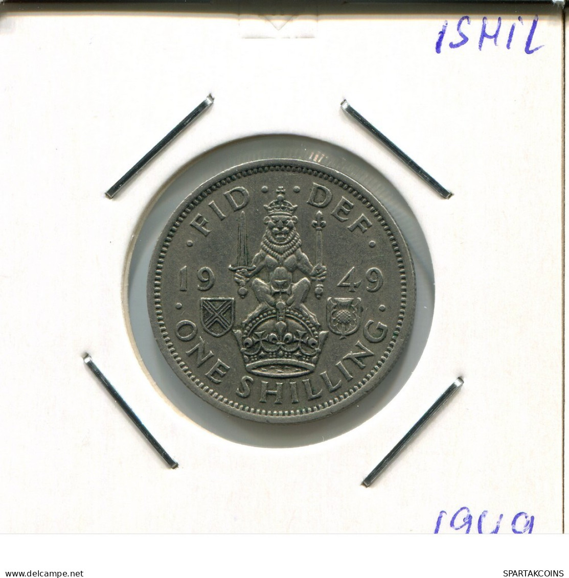 SHILLING 1949 UK GROßBRITANNIEN GREAT BRITAIN Münze #AR359.D.A - I. 1 Shilling