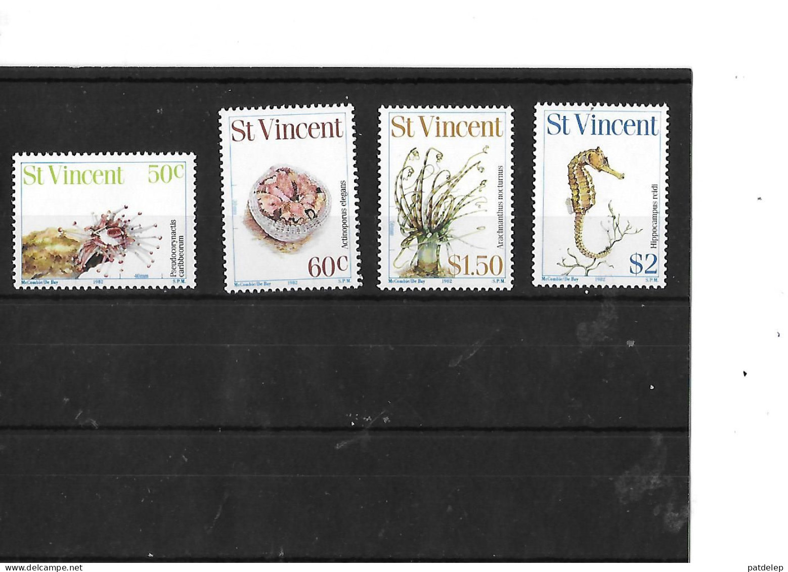Saint Vincent  Vie Marine 1982 NSC - Meereswelt