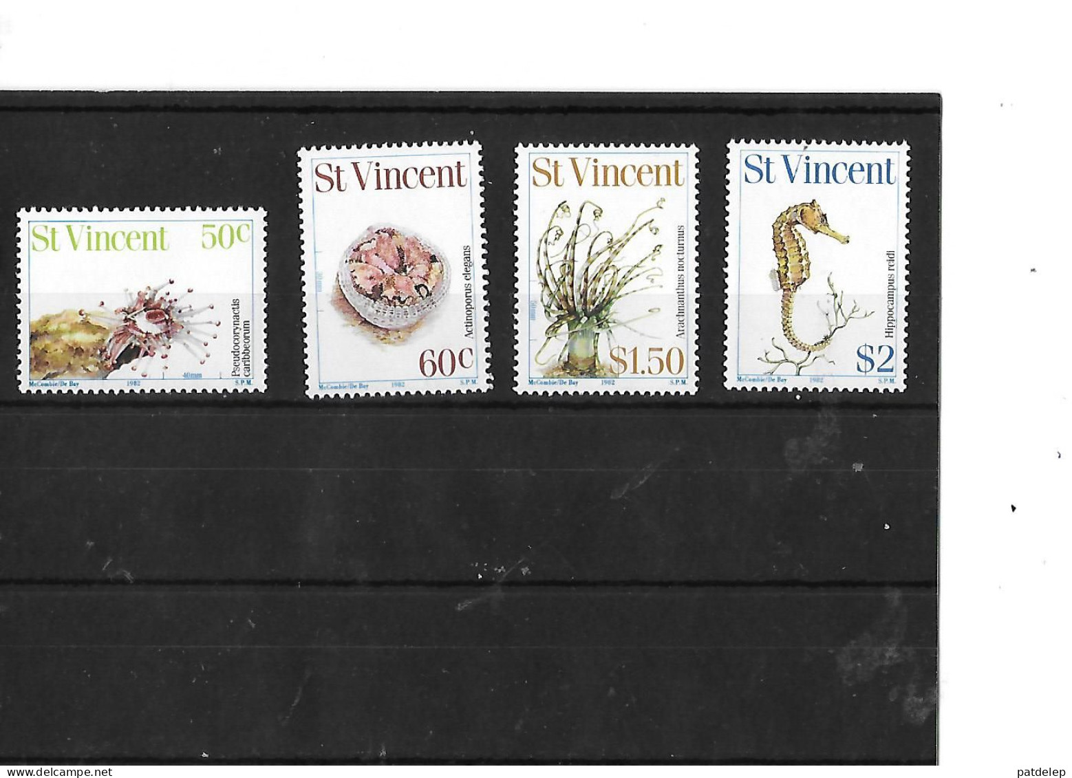 Saint Vincent  Vie Marine 1982 NSC - Vie Marine