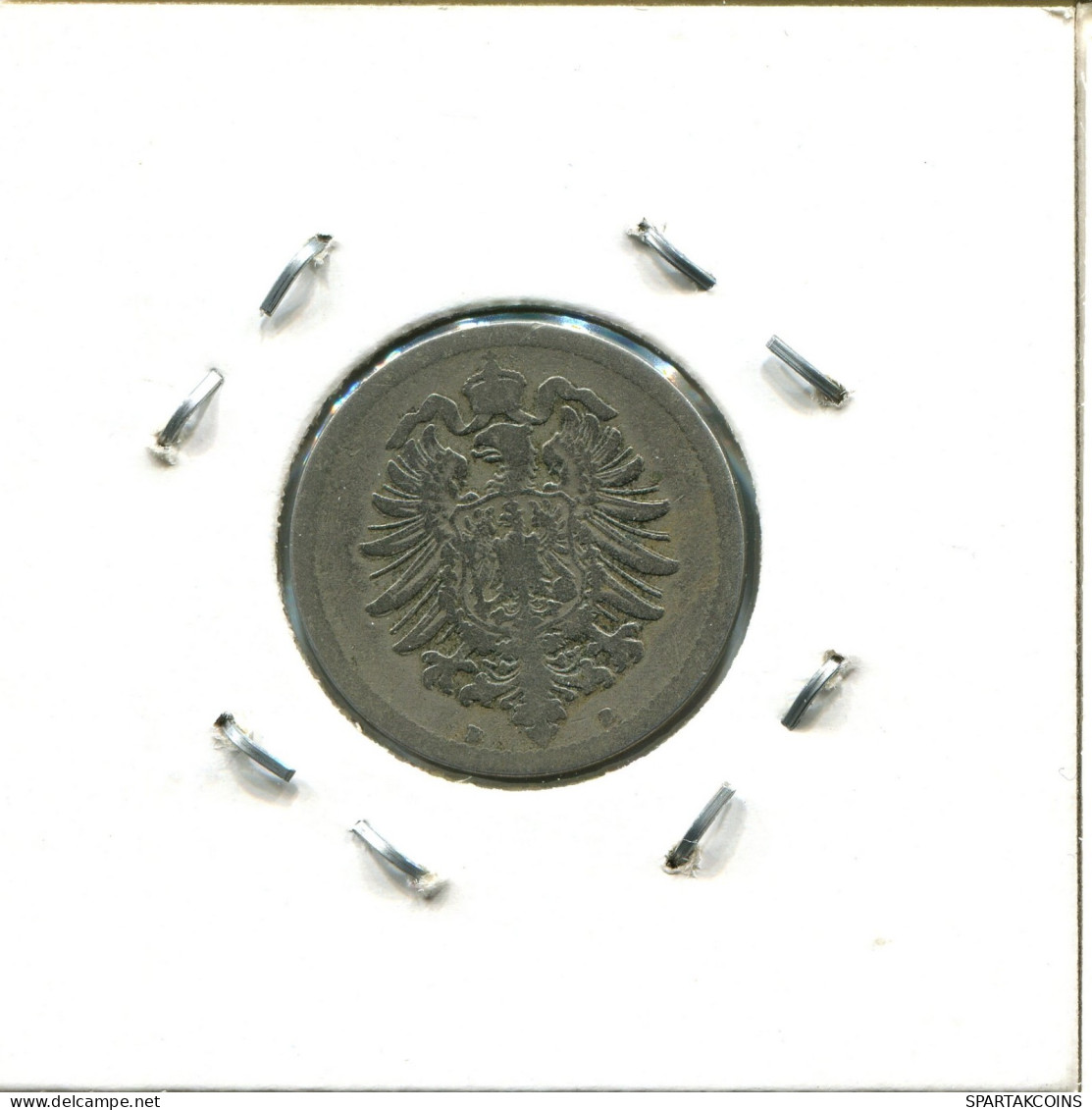 10 PFENNIG 1876 B ALEMANIA Moneda GERMANY #DA629.2.E.A - 10 Pfennig