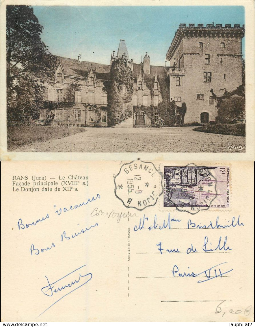 [502609]B/TB//**/Mnh-France 1955 -  Châteaux - Castelli