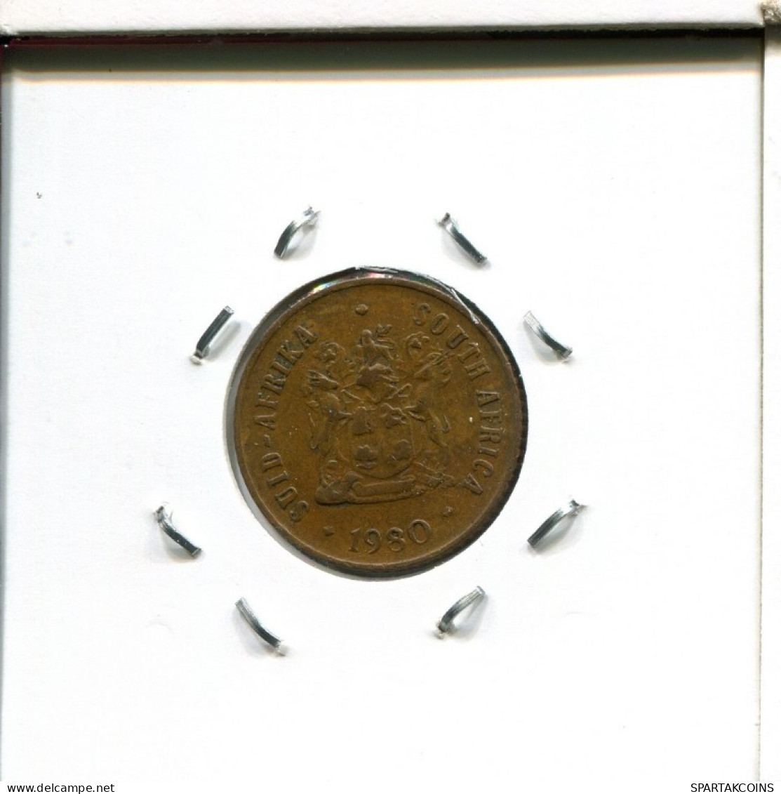1 CENT 1980 SÜDAFRIKA SOUTH AFRICA Münze #AN706.D.A - Südafrika
