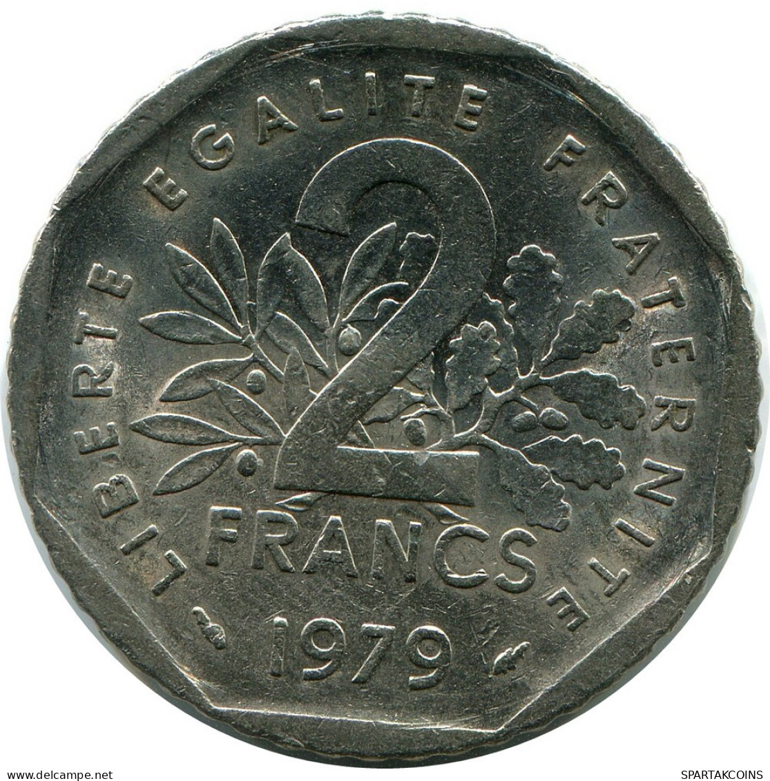 2 FRANCS 1979 FRANKREICH FRANCE Französisch Münze #AZ430.D.A - 2 Francs