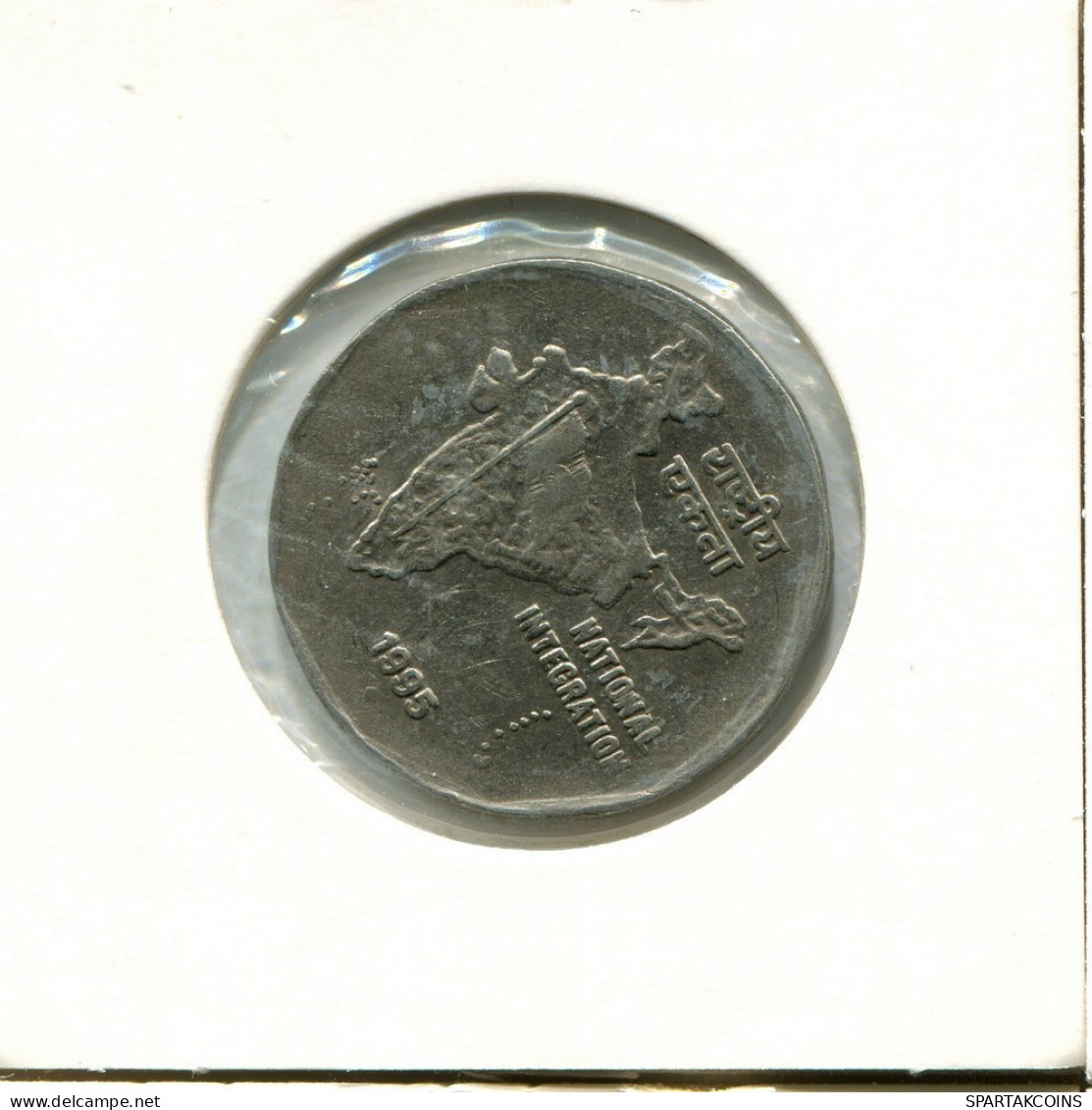 2 RUPEES 1995 INDIEN INDIA Münze #AY832.D.A - India