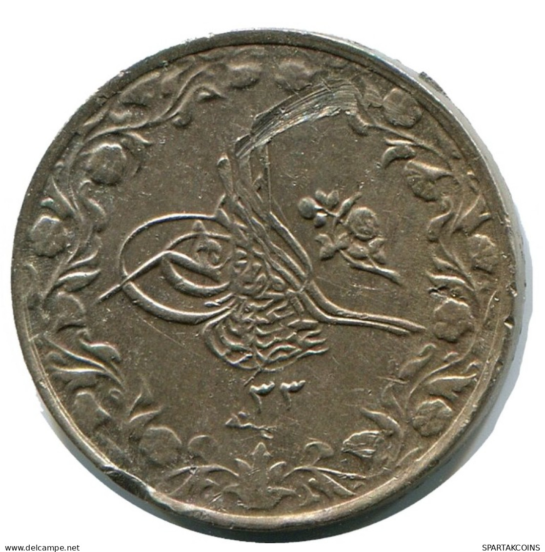 1/10 QIRSH 1907 ÄGYPTEN EGYPT Islamisch Münze #AH267.10.D.A - Egitto