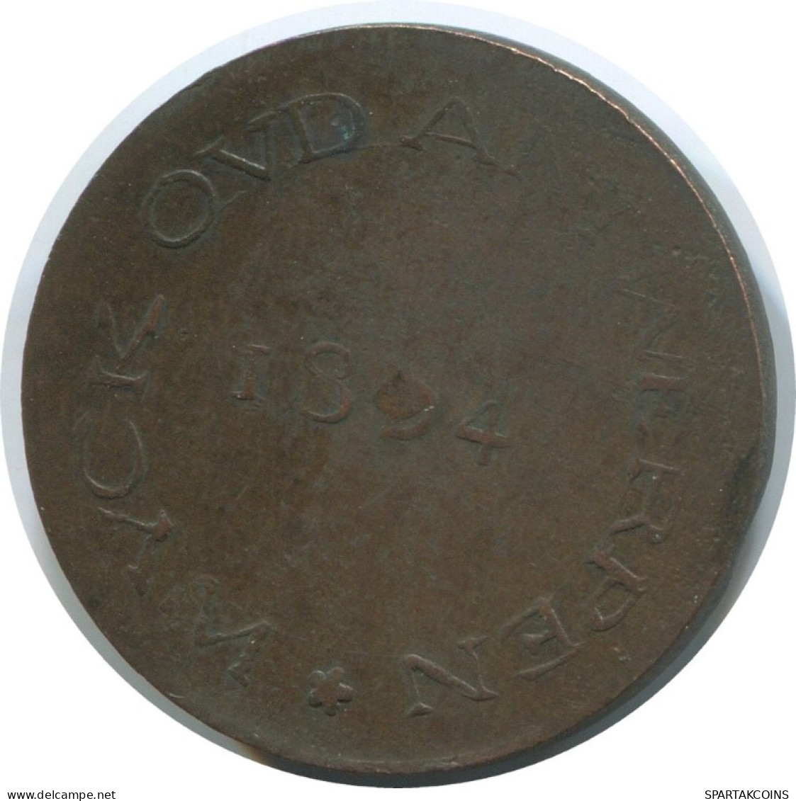 1894 BELGIEN BELGIUM Münze MEDAL #AE734.16.D.A - Autres & Non Classés