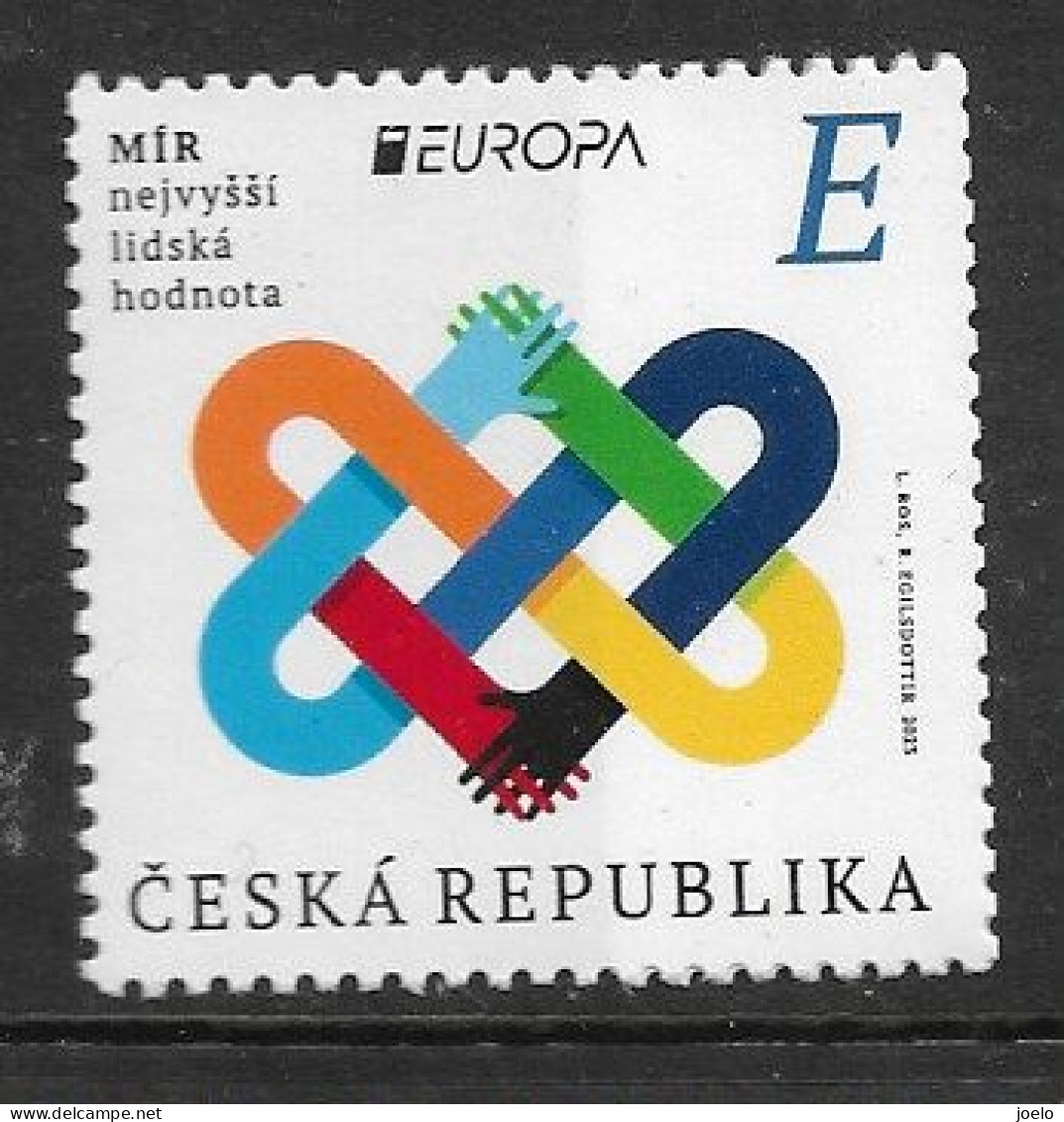 CZECH REPUBLIC 2023  EUROPA  PEACE SET  MNH - 2023