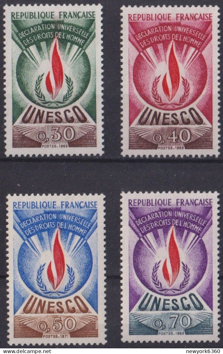 1969 FRANCE SERVICE N** 39 A 41 MNH - Ungebraucht