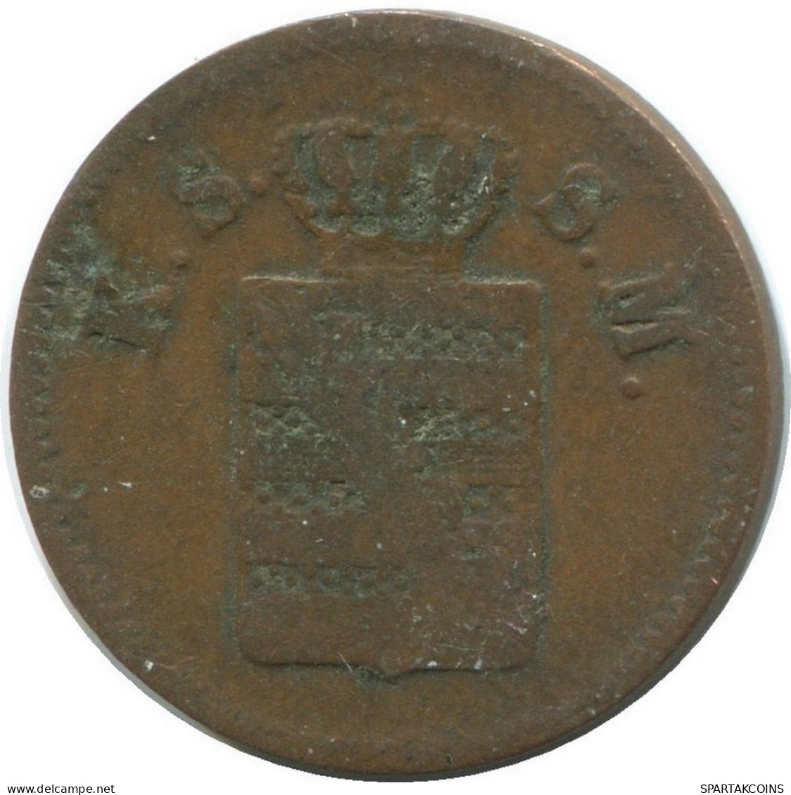 SAXONY 1 PFENNIG 1853 F Mint Stuttgart K.S. S.M. German States #DE10598.16.F.A - Other & Unclassified