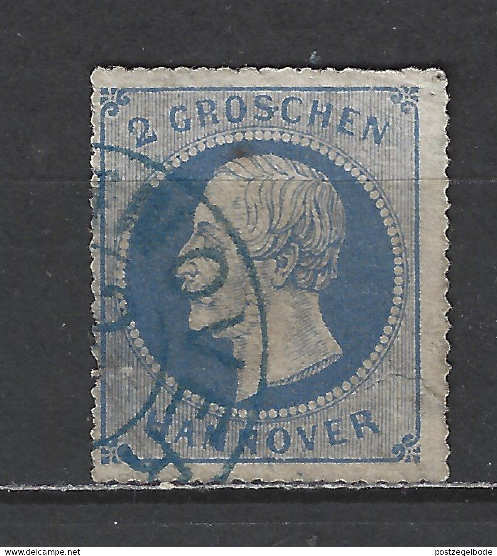 Duitsland Deutschland Germany Allemagne Alemania Hannover 15 Used 1859 NOW MANY STAMPS OF OLD GERMANY - Hanover