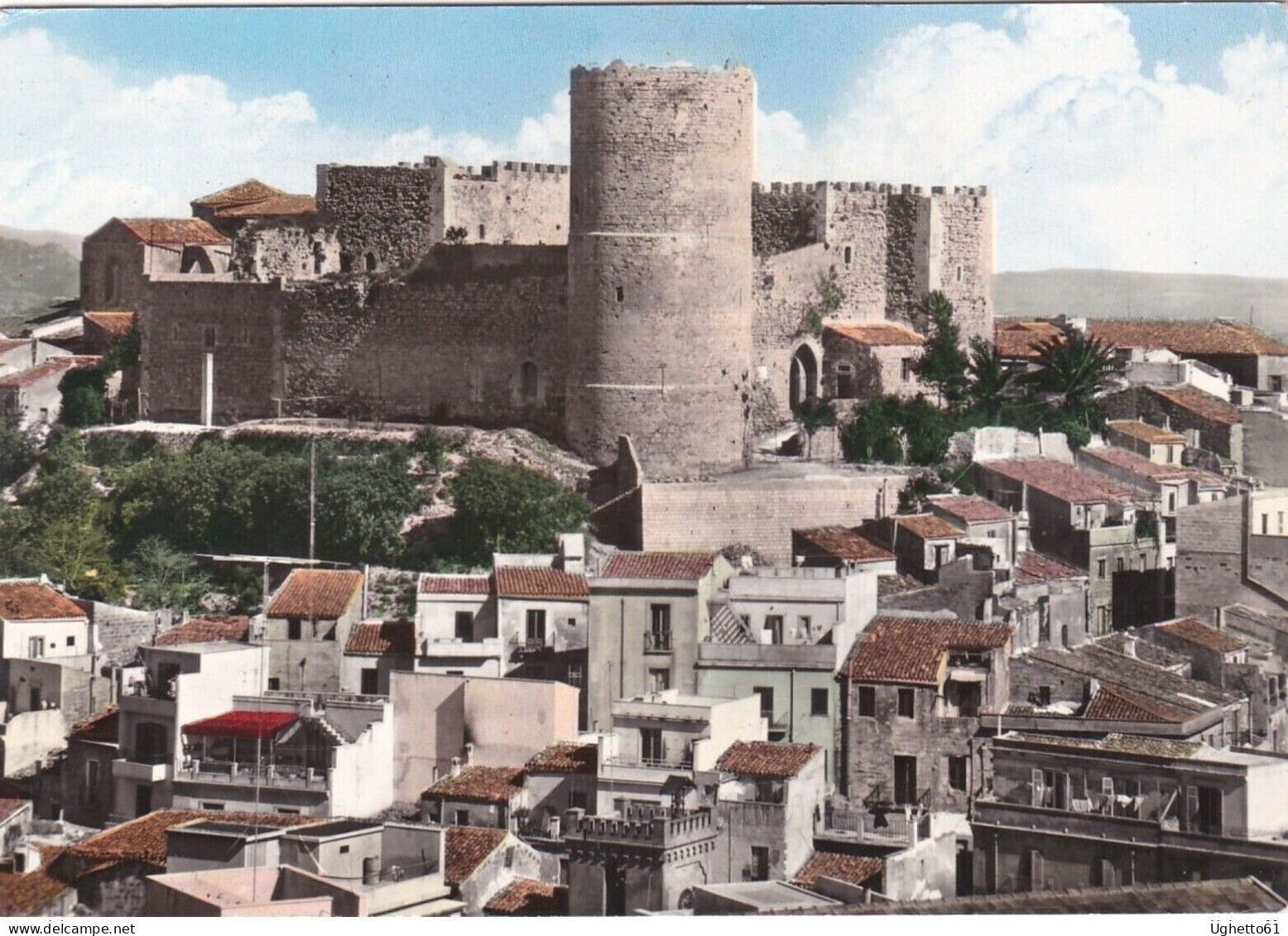 Salemi -  Castello Normanno, Sede Della Biblioteca Comunale Viaggiata - Trapani