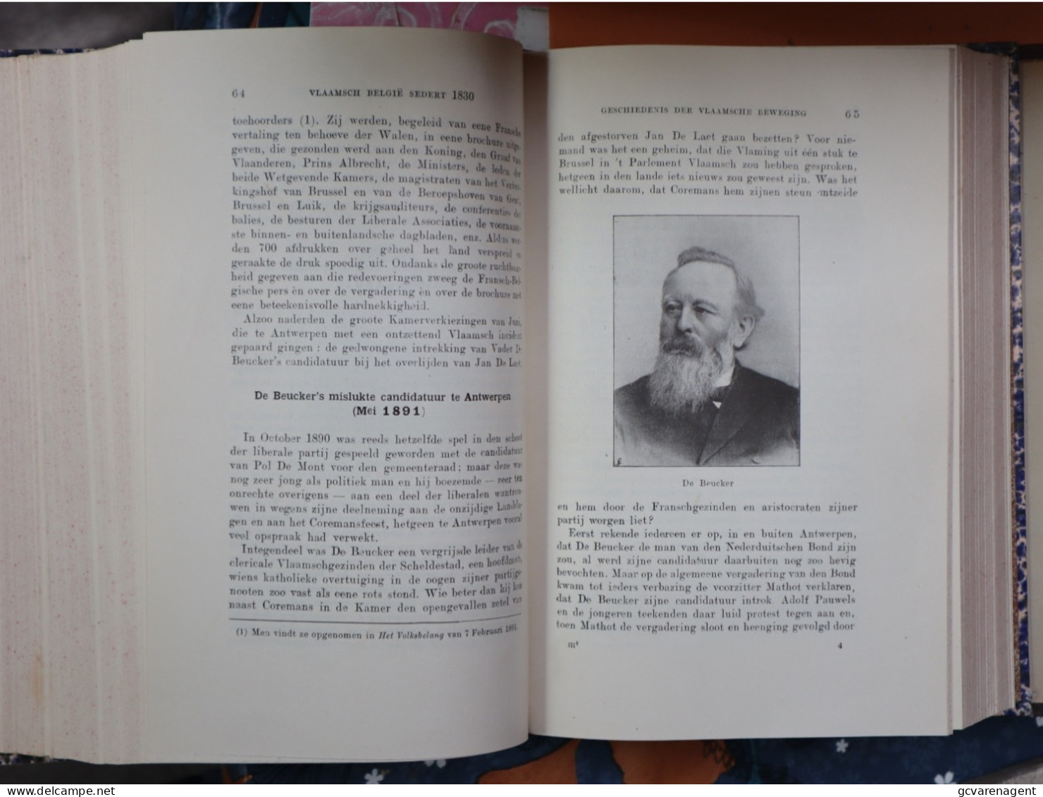 VLAAMSCH BELGIE SEDERT 1830  ) 2 BOEKEN   ZIE BESCHRIJF EN AFBEELDINGEN