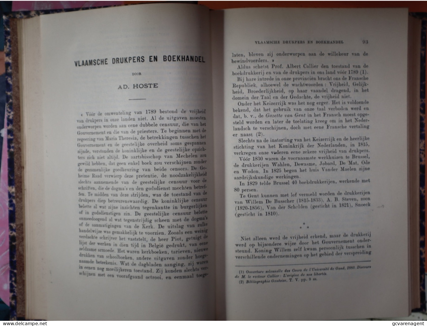 VLAAMSCH BELGIE SEDERT 1830  ) 2 BOEKEN   ZIE BESCHRIJF EN AFBEELDINGEN