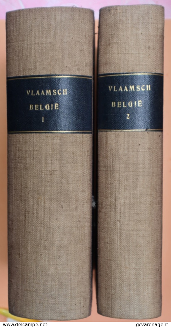 VLAAMSCH BELGIE SEDERT 1830  ) 2 BOEKEN   ZIE BESCHRIJF EN AFBEELDINGEN