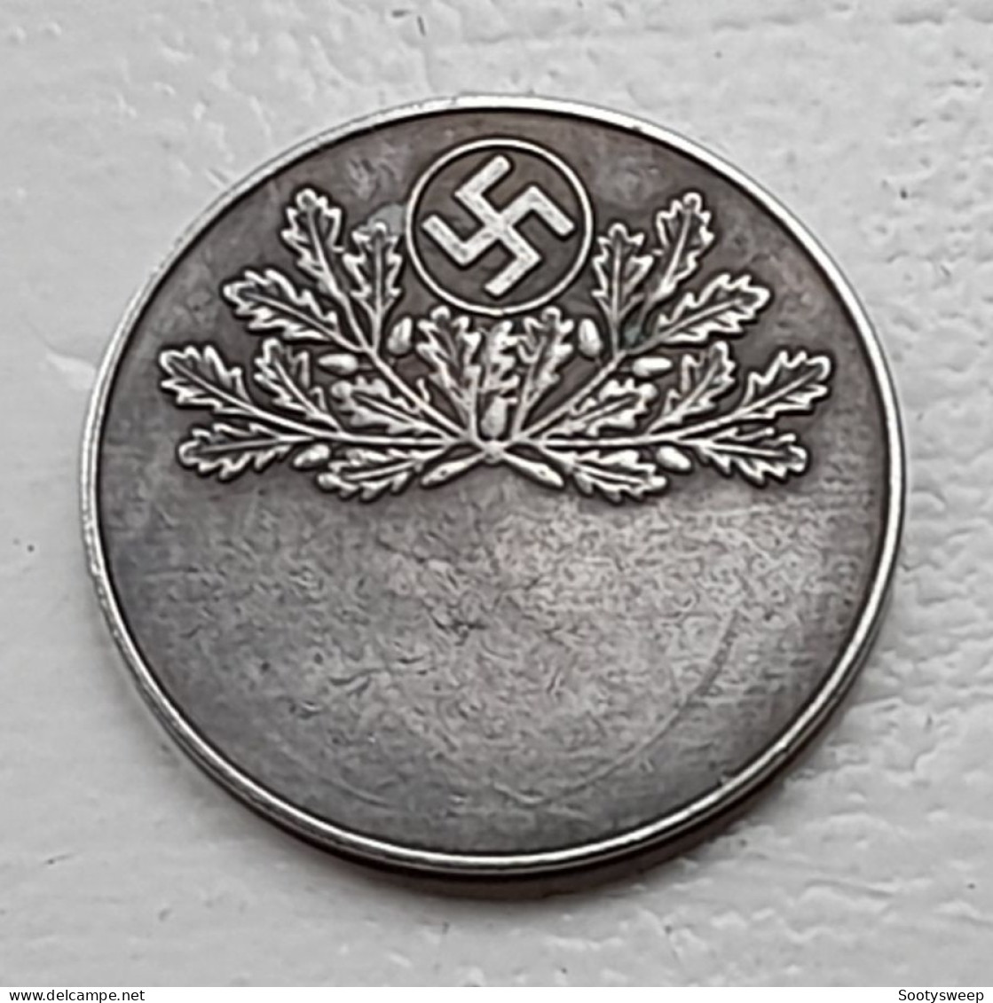 Third Reich Commemorative Medallion Metal (Reproduction) - Hitler Commemorative Metal Medallion (Reproduction) - Sonstige & Ohne Zuordnung