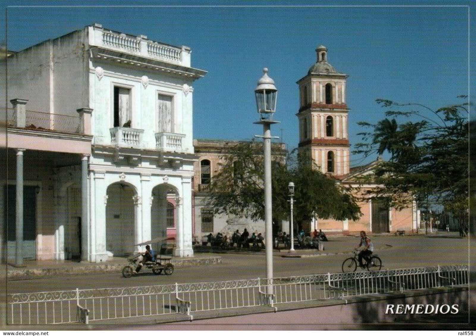 1 AK Kuba * Die Stadt Remedios Mit Der Plaza Martí Und Der Kirche Iglesia De Nuestra Senora Del Buen Viaje * - Cuba