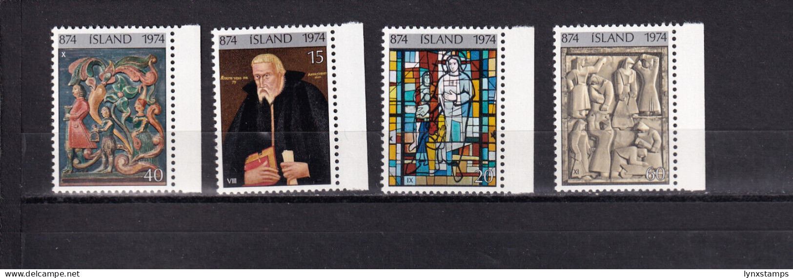 LI03 Iceland 1974 The 1100th Anniversary Of Settlement In Iceland Mint Stamps - Unused Stamps