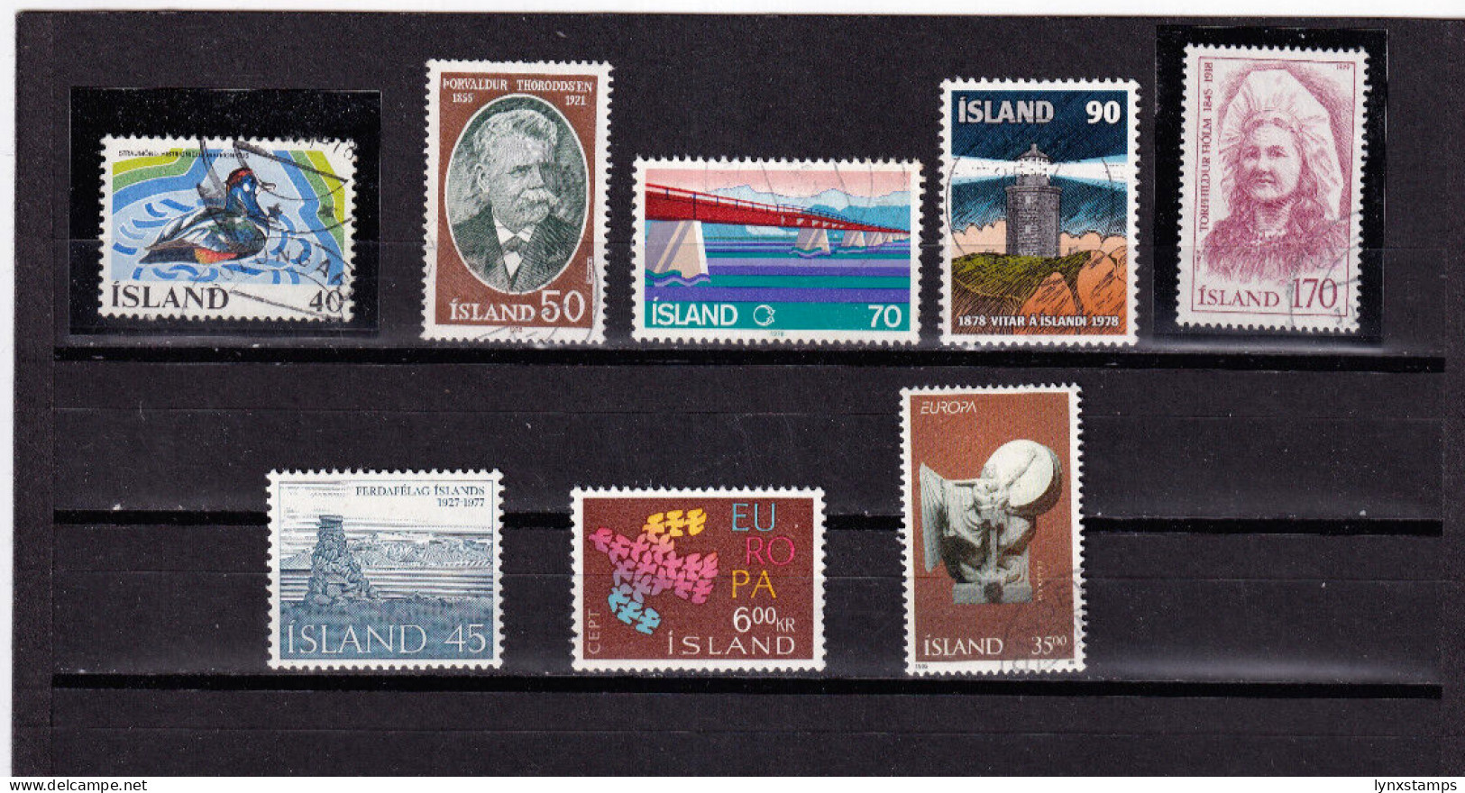 LI03 ICELAND Used Stamp Selection - Other & Unclassified